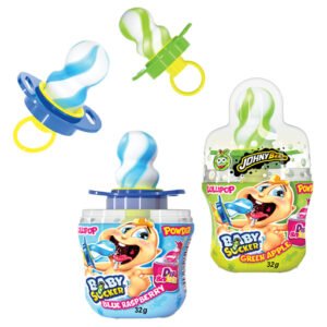 “Johny Bee Baby sucker“ - Spalvingai ir saldžiai