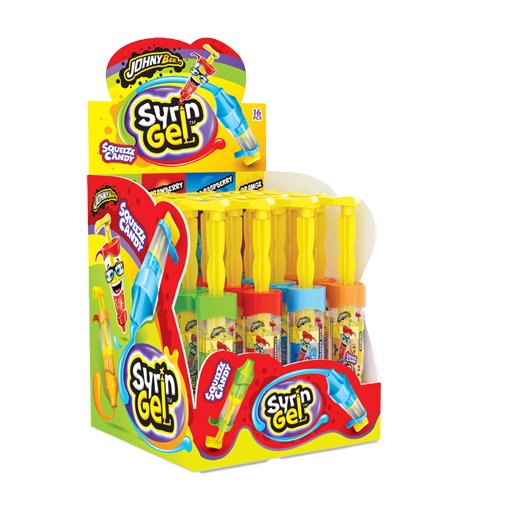 Johny Bee Syrin Gel/Spalvingai ir saldžiai