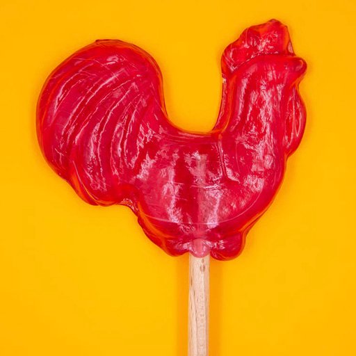 „Dvaro saldaininės“ braškių skonio gaidelis