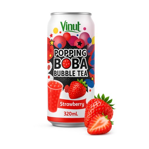 Popping BoBa Bubble tea /Spalvingai ir saldžiai